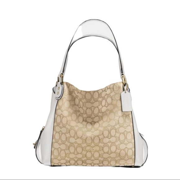 Coach Handbags - COACH Edie Shoulder Bag 31 In Signature Jacquard 57933